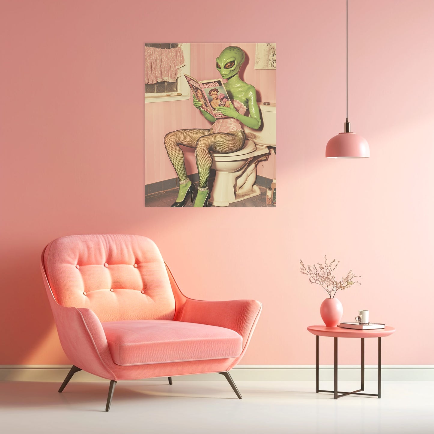 Beam Me Up Susie Poster | Alien Art