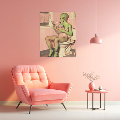 Beam Me Up Susie Poster | Alien Art