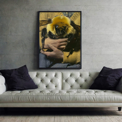 Beeholder of Secrets Poster | Bee Art Print
