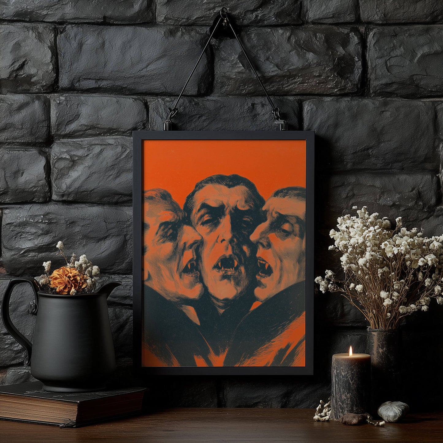 Bite Club Poster | Vampire Art Print