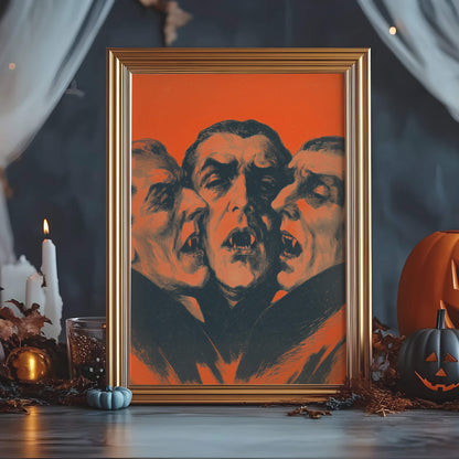 Bite Club Poster | Vampire Art Print