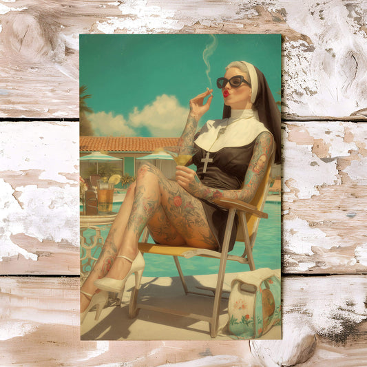 Blunt Confessions Postcard