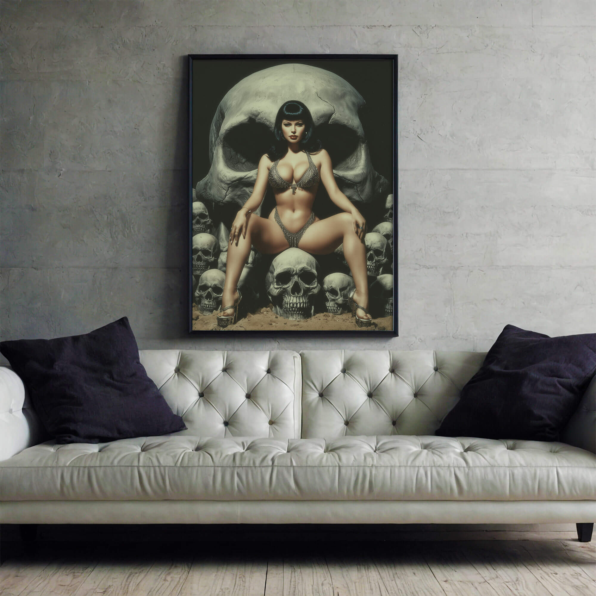 Bone Deep Ambitions Art Print | Erotic Art Poster