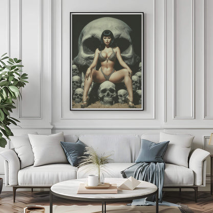 Bone Deep Ambitions Art Print | Erotic Art Poster
