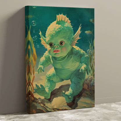 Bubble Trouble Canvas Print