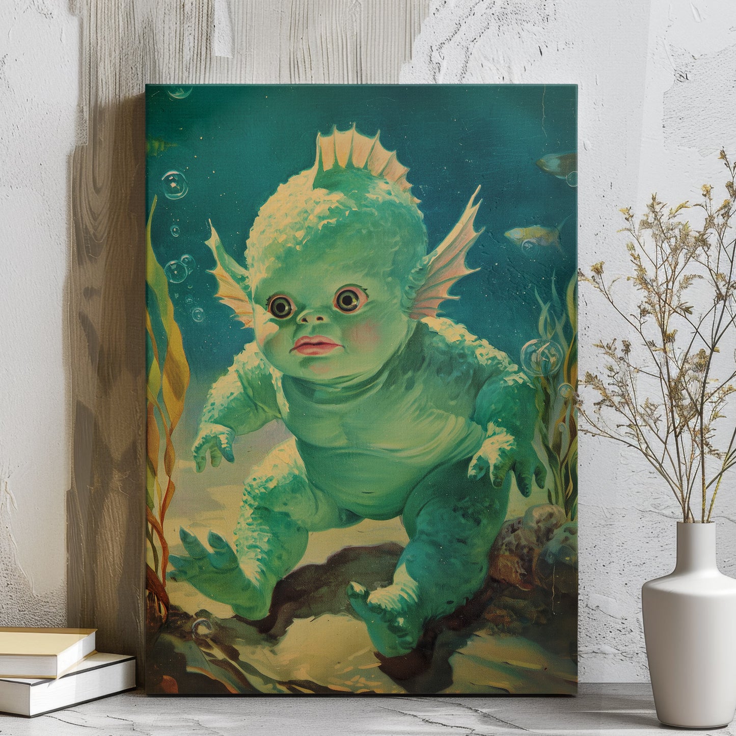 Bubble Trouble Canvas Print