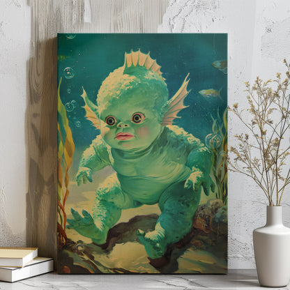 Bubble Trouble Canvas Print