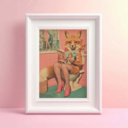 Foxy Business Poster