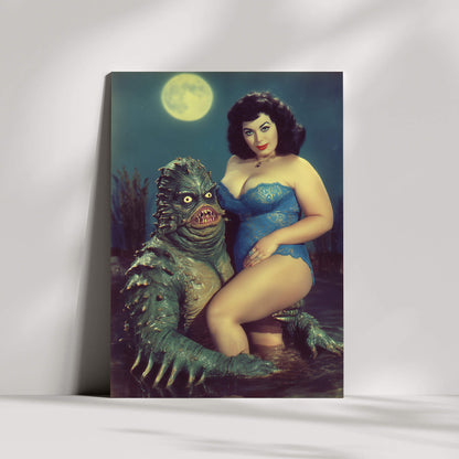 Gillfriend Trouble Postcard