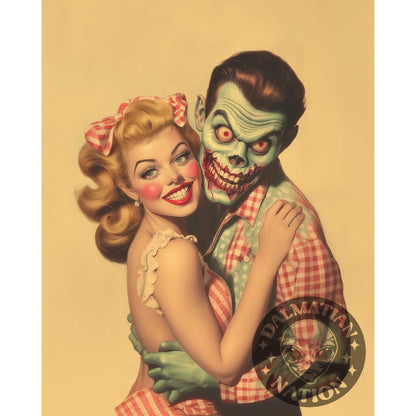 The Loving Dead Valentine Card