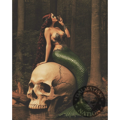 Mermaid Magdalene Poster | Mermaid Art Print
