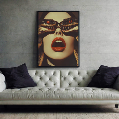 Red Snake Moan Poster