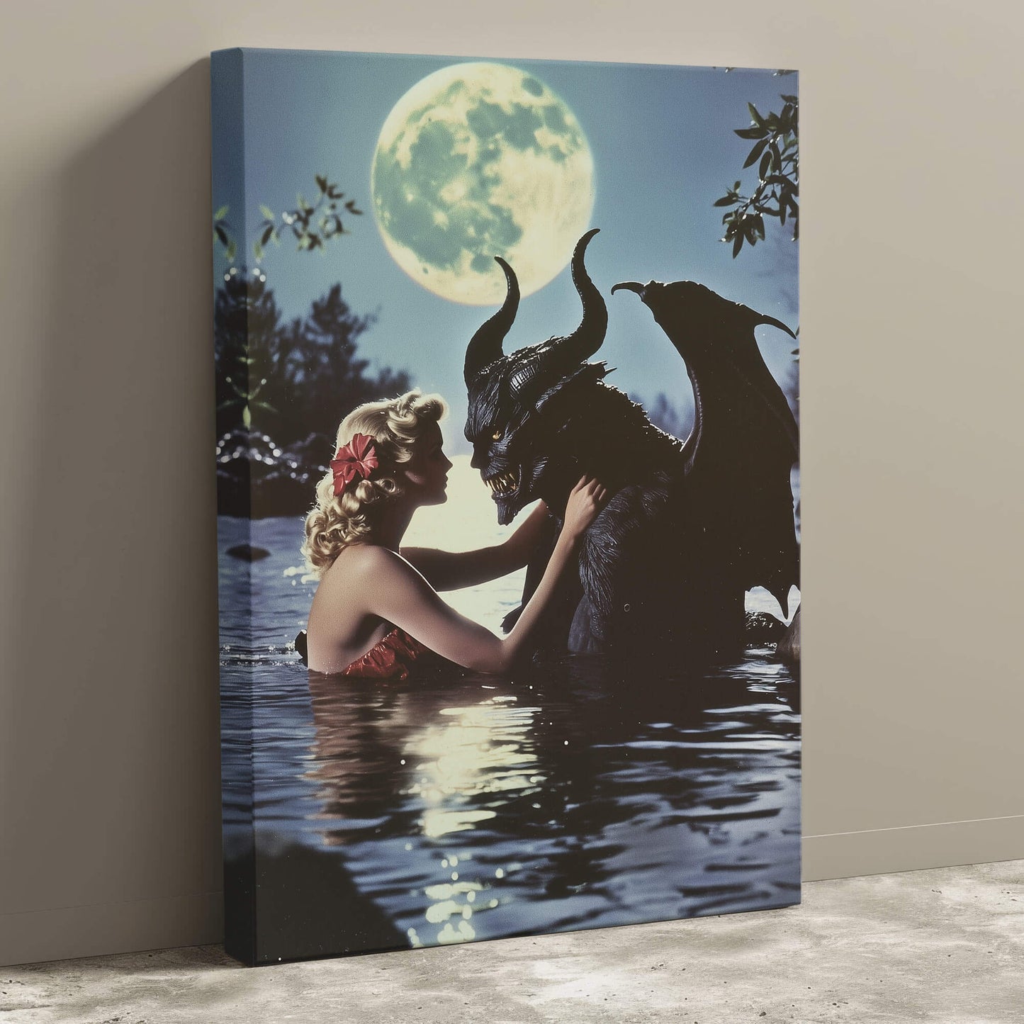 River Runs Through It Canvas