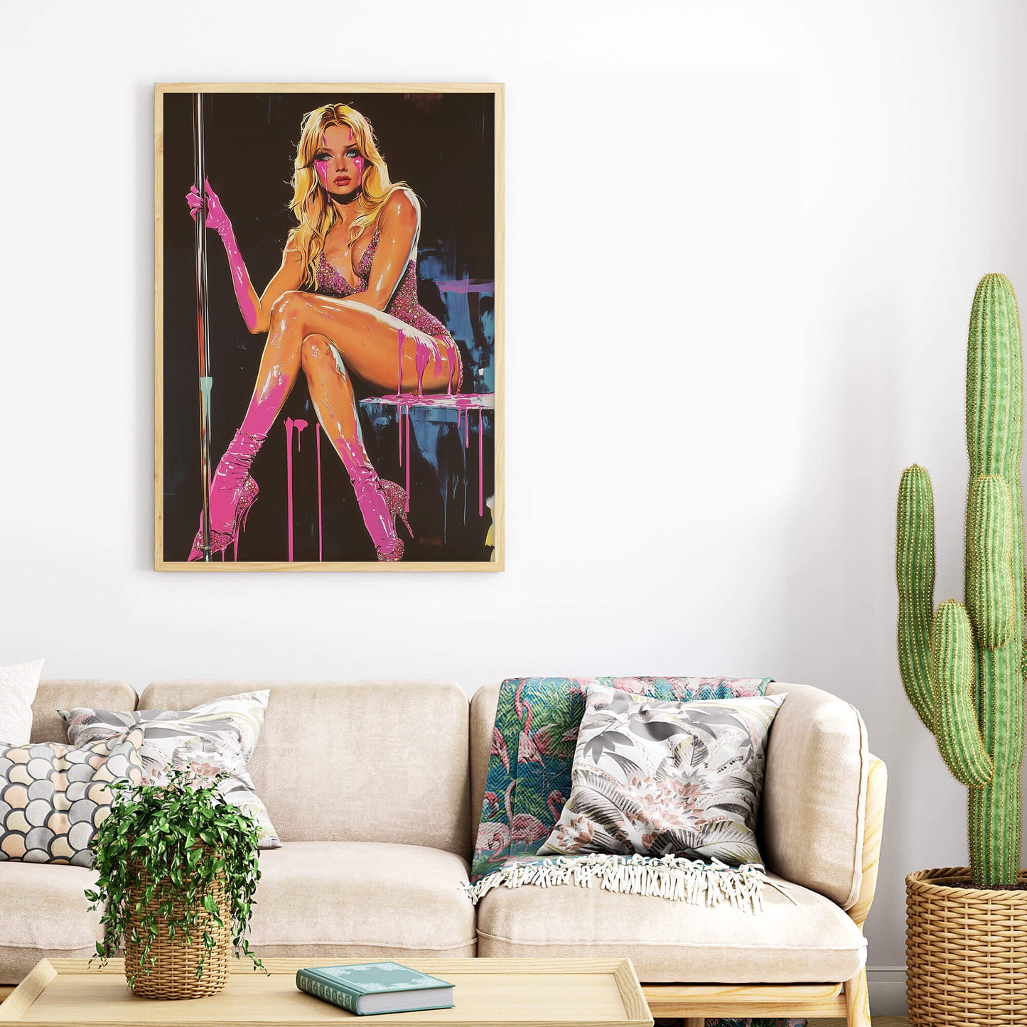 Sinderella Poster | Exotic Dancer Art Print