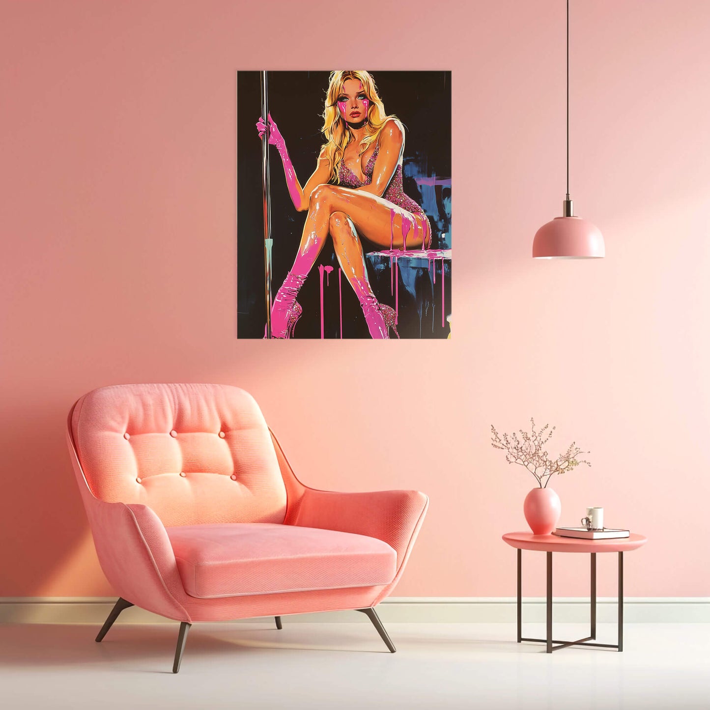 Sinderella Poster | Exotic Dancer Art Print