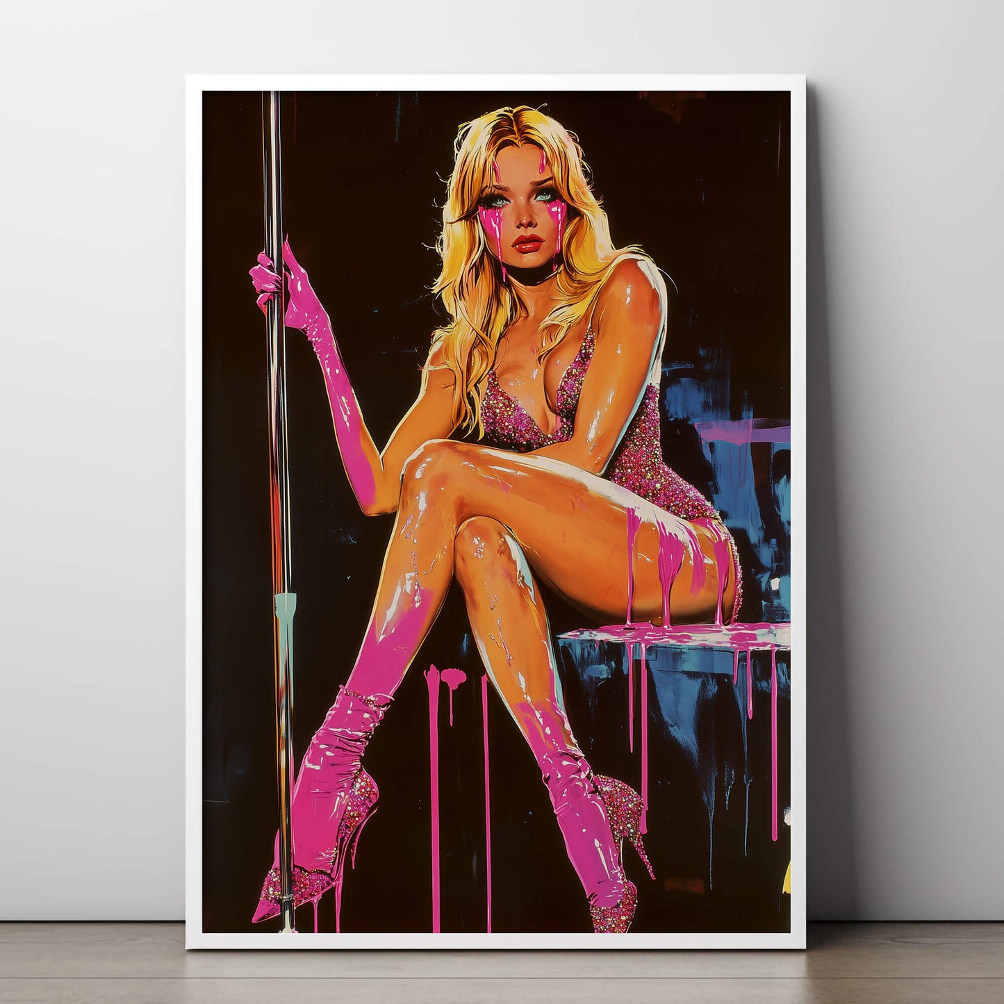 Sinderella Poster | Exotic Dancer Art Print