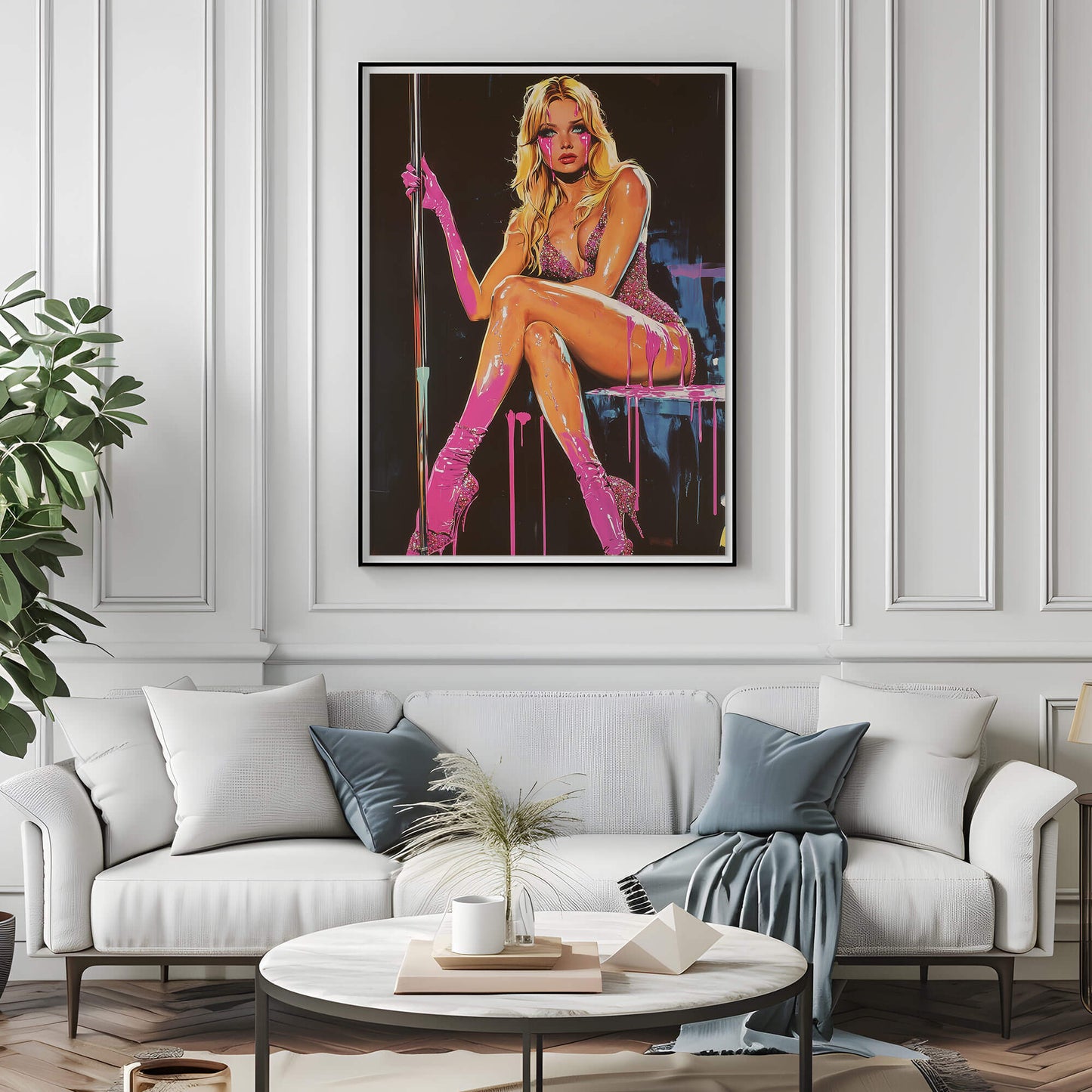 Sinderella Poster | Exotic Dancer Art Print