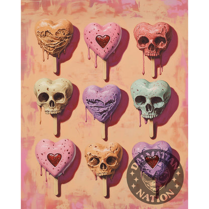 Skullsicles Valentine Card