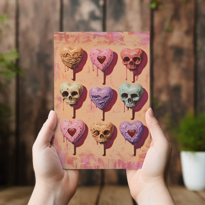 Skullsicles Valentine Card
