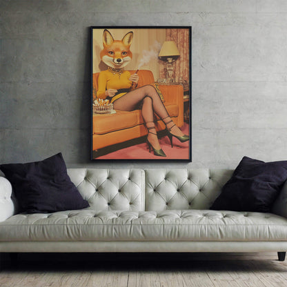 Smokin' Hot Fox Poster