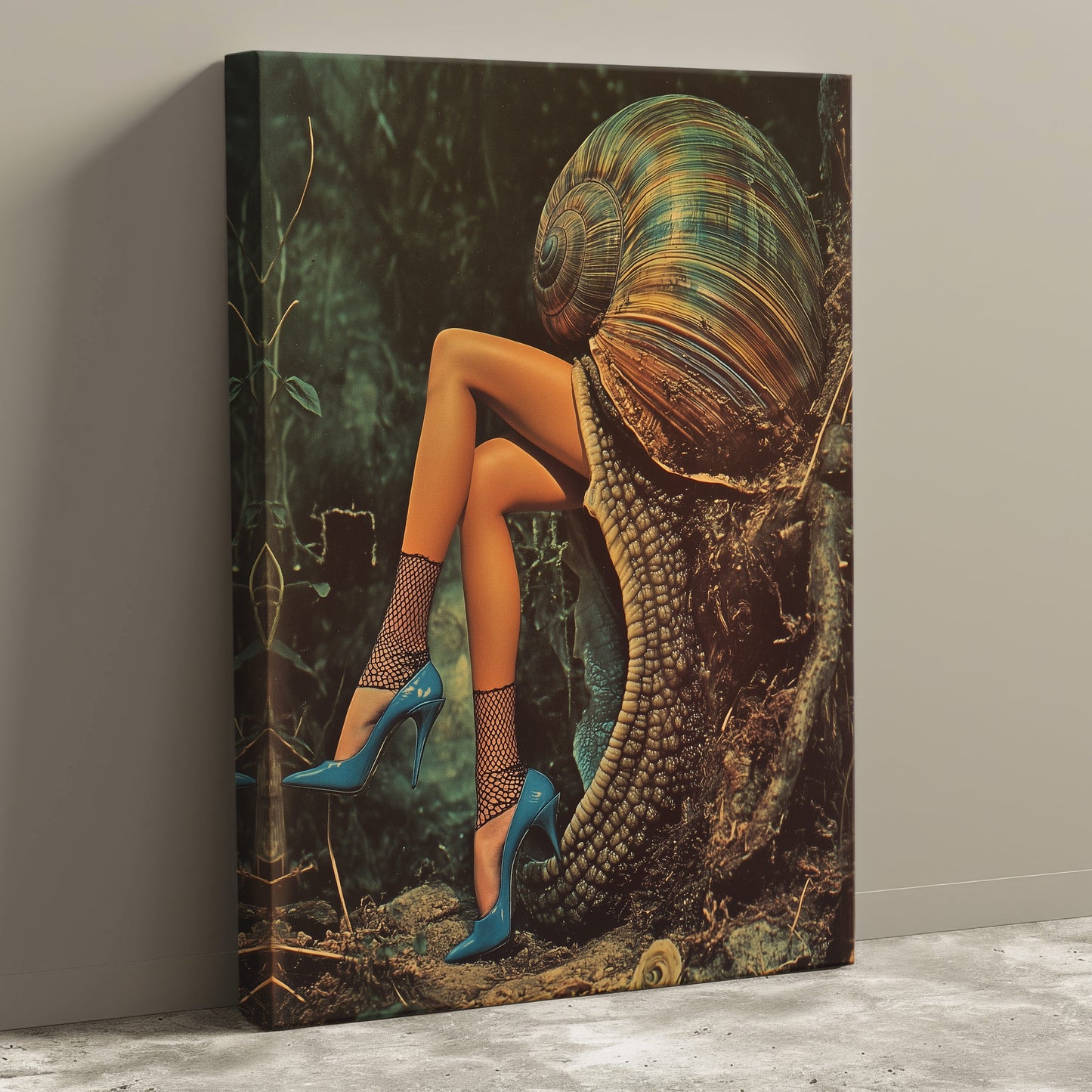 Snail Trail Canvas Print