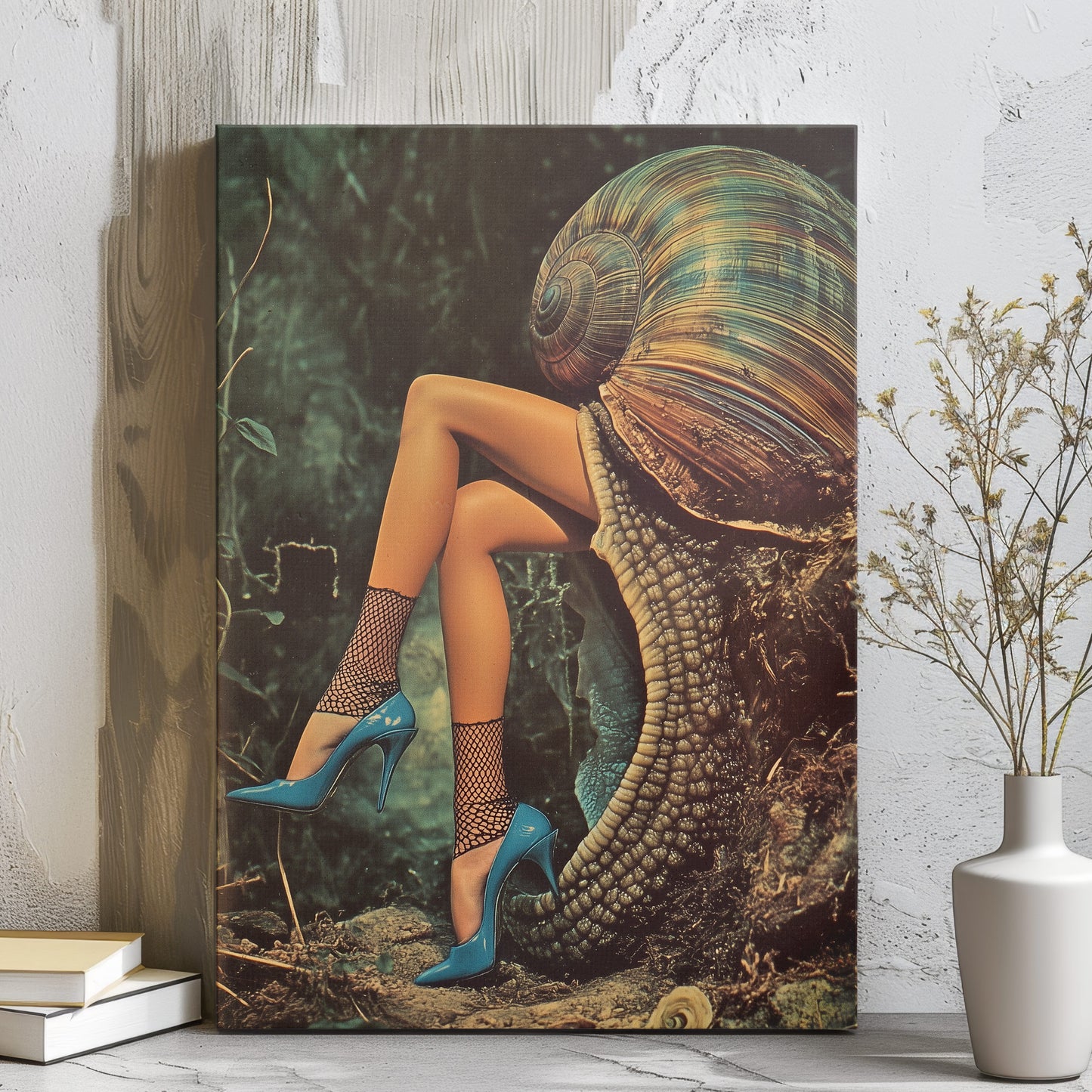 Snail Trail Canvas Print