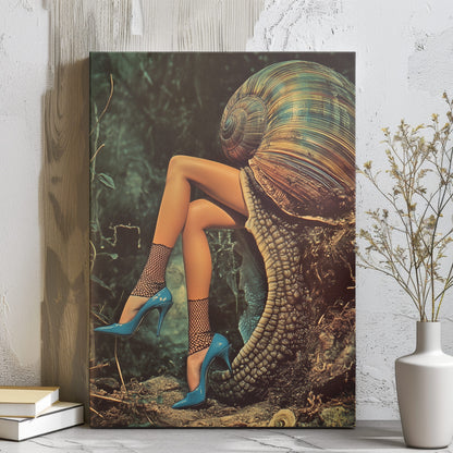 Snail Trail Canvas Print