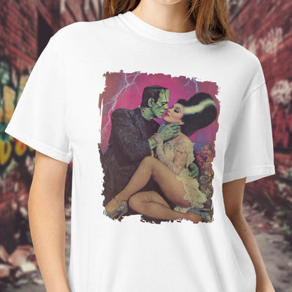 Stitched Together Forever Unisex T-shirt | Frankenstein Shirt