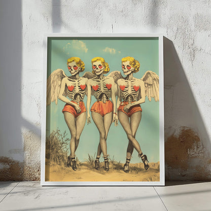 Teddy Heart Ons Poster
