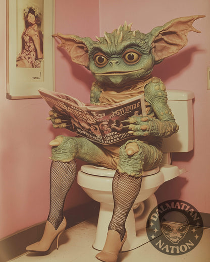 Toilet Troll Poster