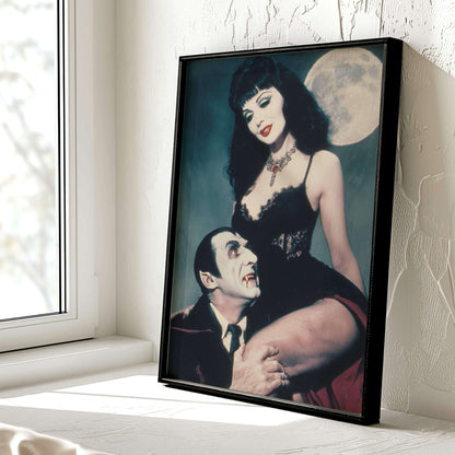 Vampire Kisses Poster | Vampire Art Print