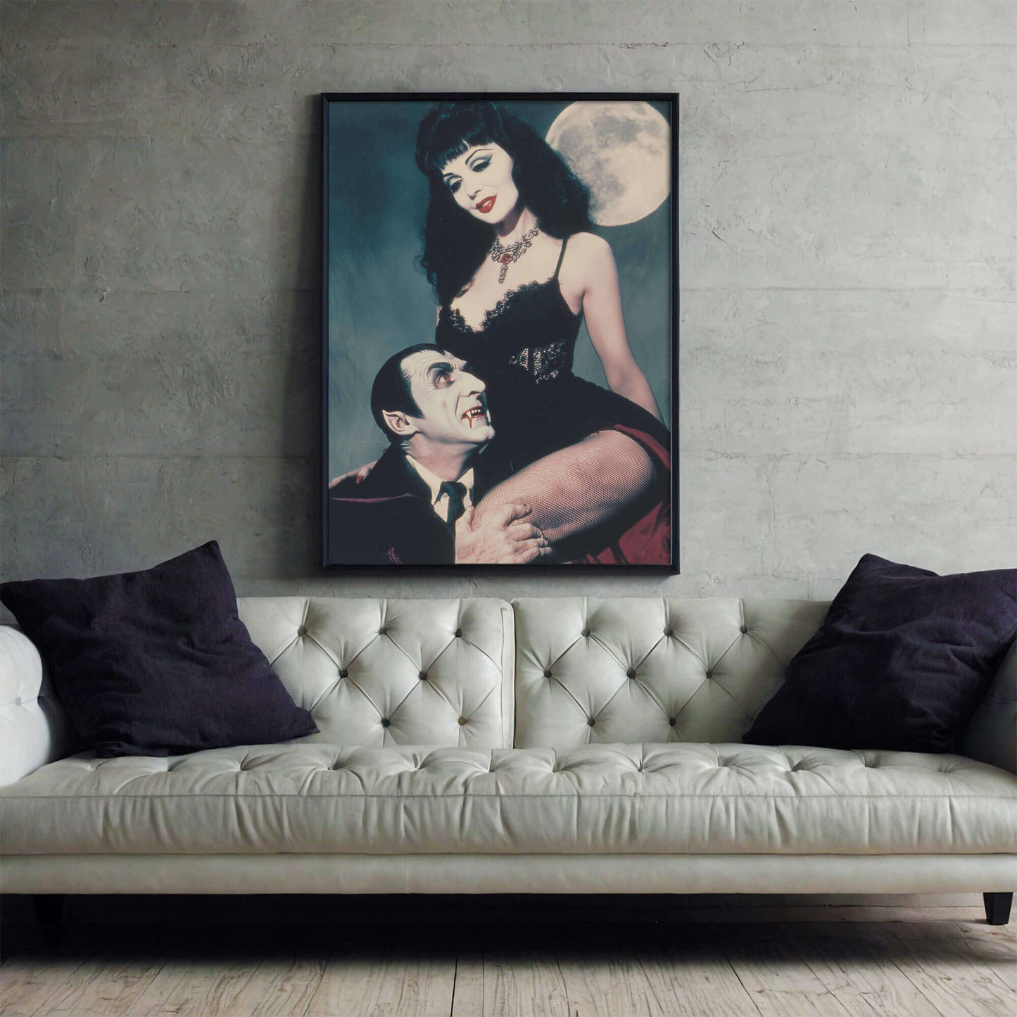 Vampire Kisses Poster | Vampire Art Print