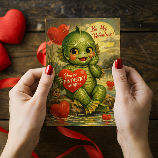 You're Fintastic Valentine Card